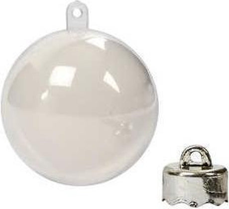 Creativ company deco ballen transparant 5cm, 10st.