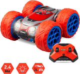 Exost rc 360 cross mx rood - rc auto - bestuurbare auto - lichtgevende koplampen
