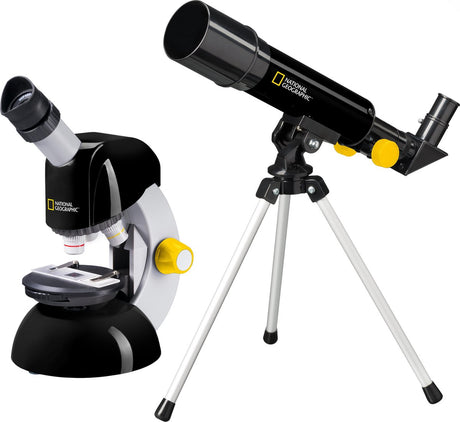 Bresser national geographic telescoop- en microscoopset met smartphone adapter