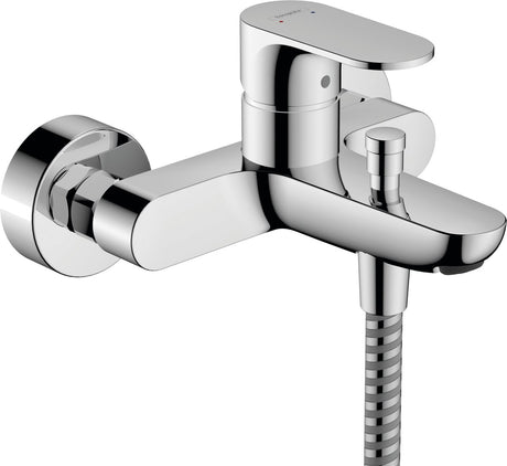 Hansgrohe rebris s - badmengkraan - opbouw - ééngreeps bediening - chroom