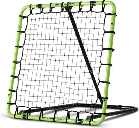 Exit toys exit tempo multisport rebounder 100x100cm - tchoukbal - voetbal rebounder - trainingsmateriaal - buiten - groen zwart