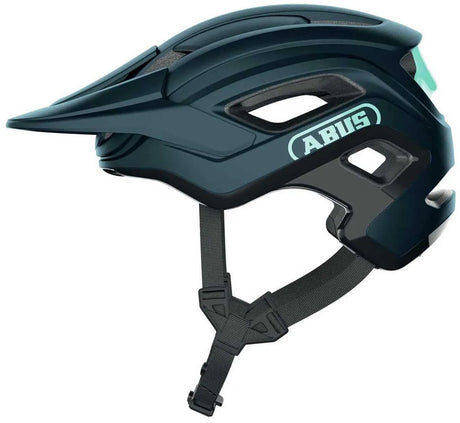 Abus fietshelm cliffhanger midnight blue m - 54-58 cm - blauw - geschikt voor gebruik op mountainbikes - 325 g
