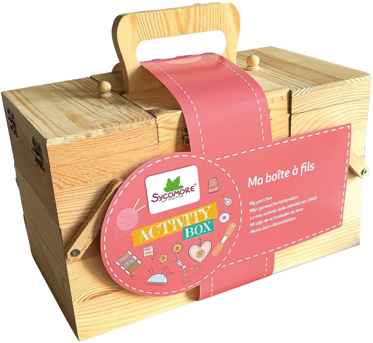 Sycomore creatieve knutselset activity box voor kinderen vanaf 7 jaar.