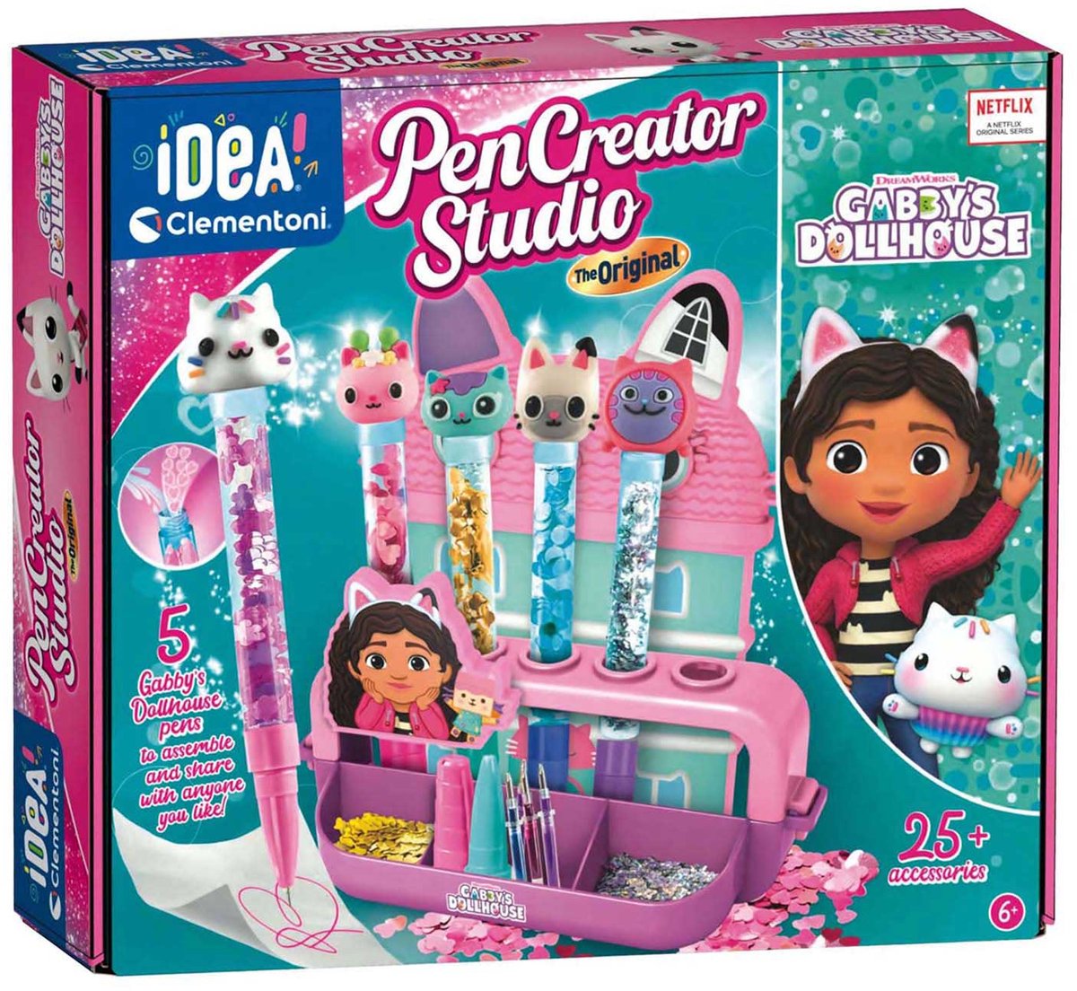 Merkloos sans marque gabby's dollhouse - pen creator - creatief schrijfgerei