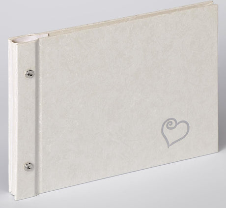 Walther sbl-210-w sinfonia wedding forever - trouwalbum - 26,5 x 19 cm - wit