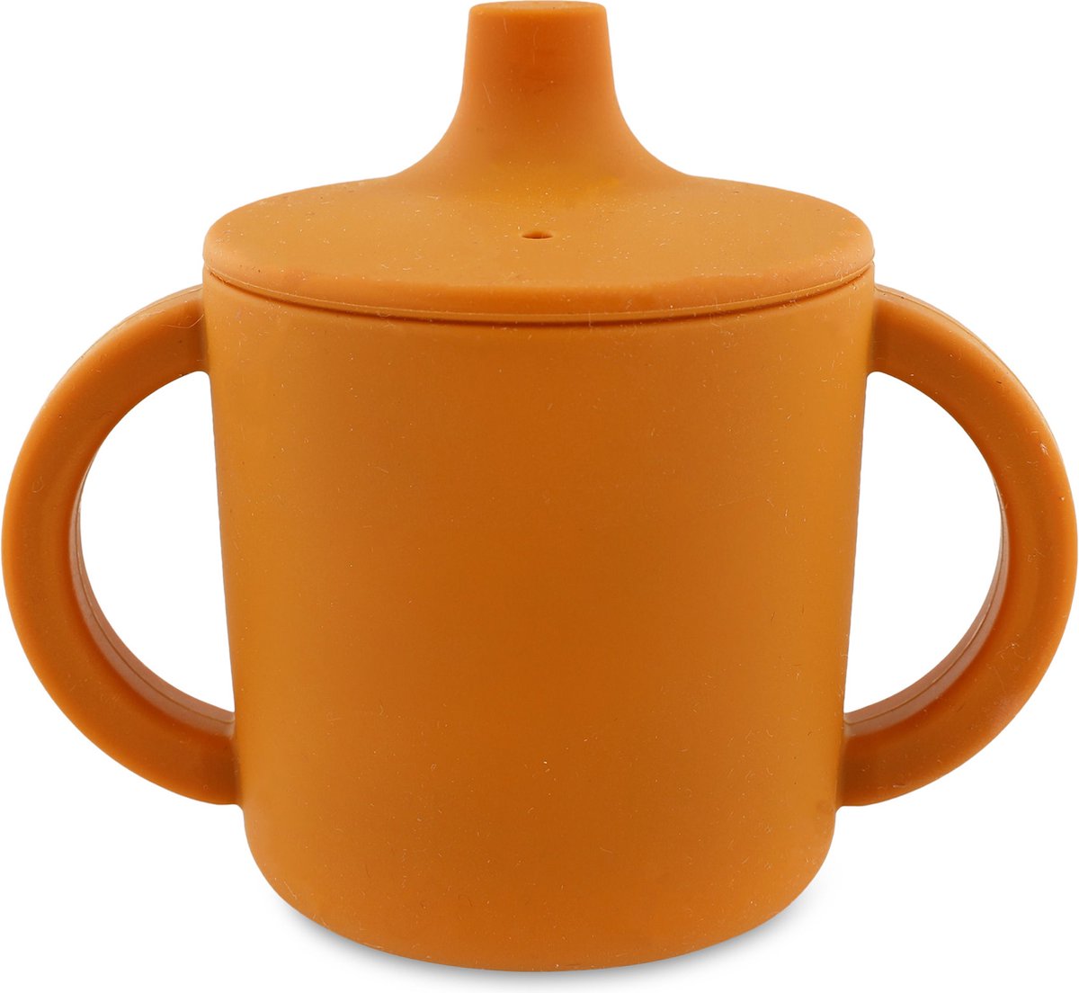 Trixie tuitbeker - mr. fox - drinkbeker voor baby - antilek beker - voor baby's vanaf 4 maanden - van siliconen - geschikt voor de vaatwasser