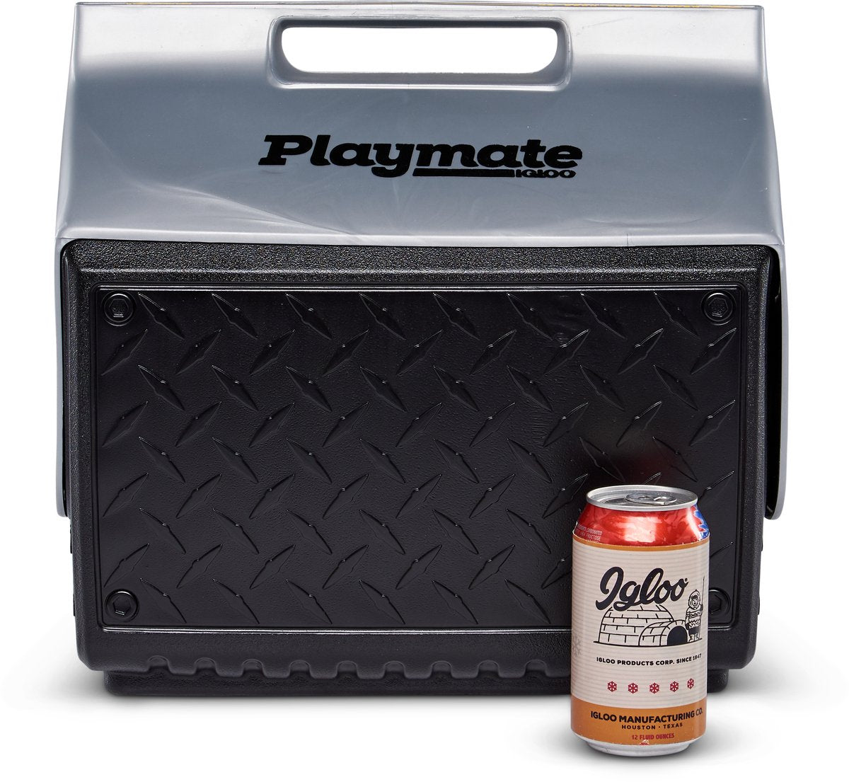 Igloo playmate the boss - kleine koelbox speciaal voor de bouw - 13 liter - zwart