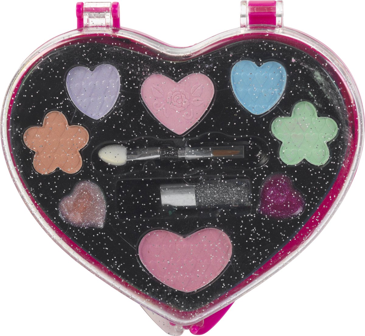 Klein toys - princess coralie make-up hartje groot 3-delig roze