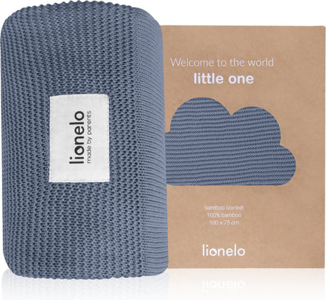 Lionelo bamboo blanket - deluxe baby deken - hypoallergeen - antibacterieel - antischimmel - 100% bamboe katoen - thermoregulerend - zacht ademend - duurzaam - wasbaar - vanaf geboorte - 100×75 cm