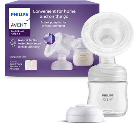 Philips avent extra kolfset - enkele elektrische borstkolf - uitbreidingsset - comfortabele siliconen kussens - scf337 01