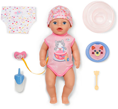 Baby born lena roze (36 cm)