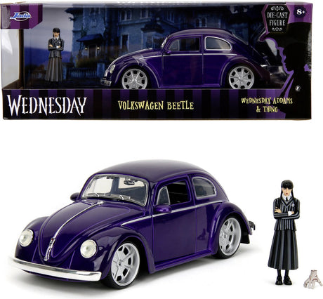 Jada toys wednesday volkswagen beetle kant-en-klaar model personenauto (model)