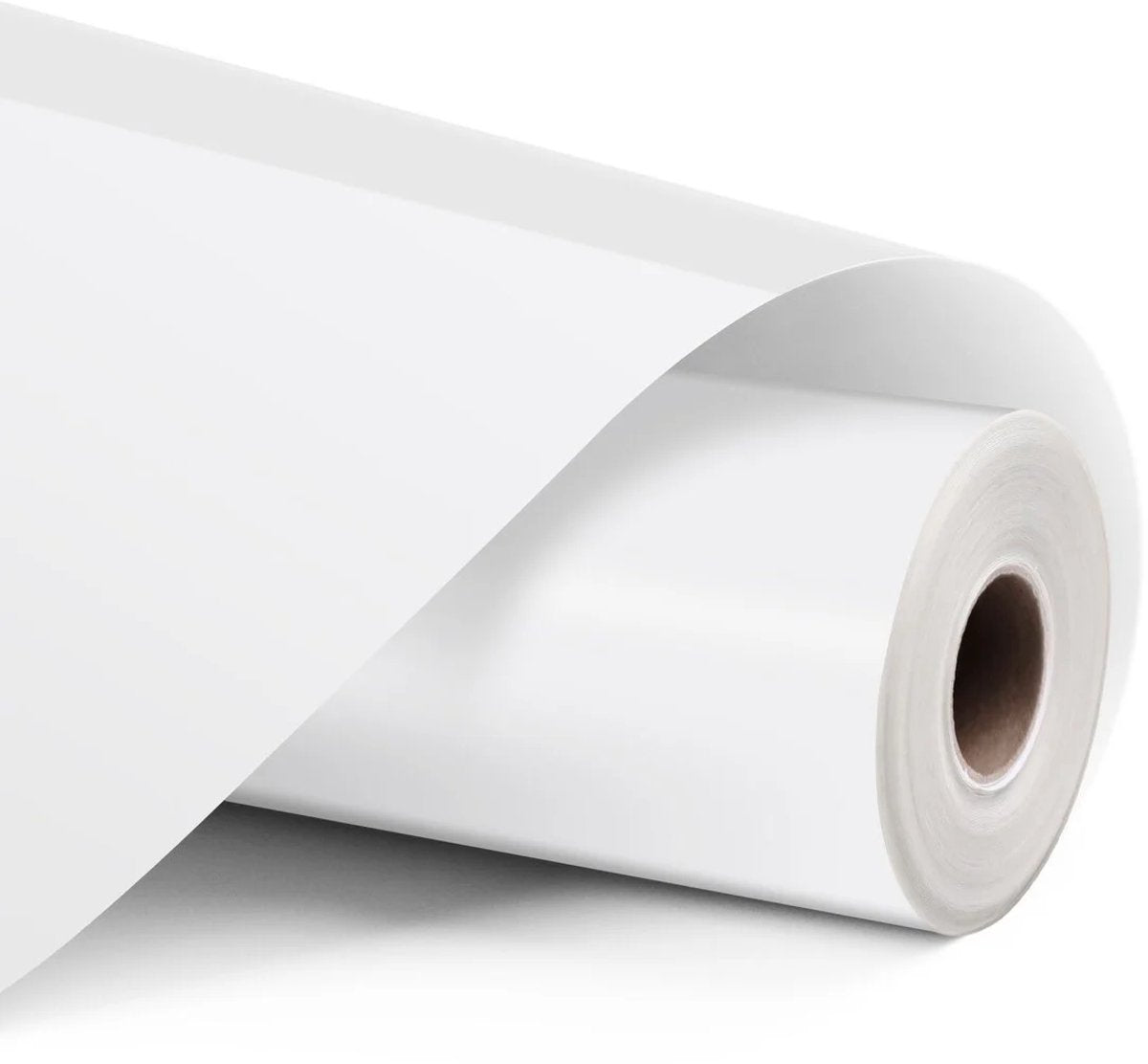 Loklik strijkvinyl - warmte-overdrachtsvinyl - personaliseer kleding en textiel - heat transfer vinyl basic 12 m - wit - 30.5 x 1200 cm
