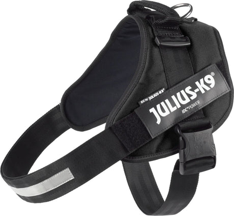 Julius k9 julius-k9 idc®powertuig, 3xl - maat 4, zwart