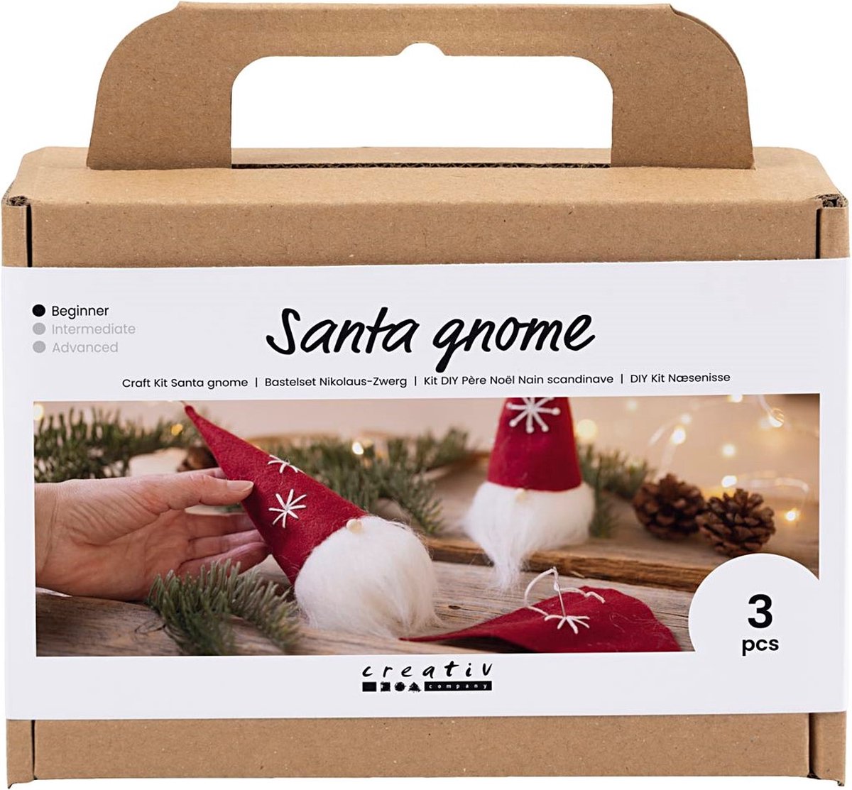 Creative company http: www.cchobby.nl hobbyset-kerstkabouter-1-doos