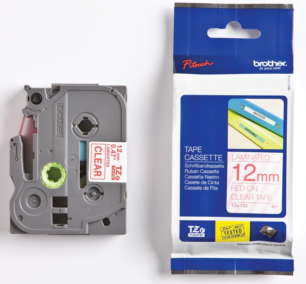 Brother tze-132 labelprinter-tape