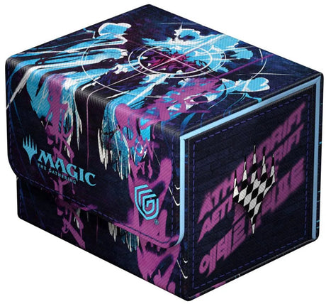 Ultimate guard sidewinder 100+ xenoskin magic: the gathering aetherdrift - oildeep gearhulk card boxes