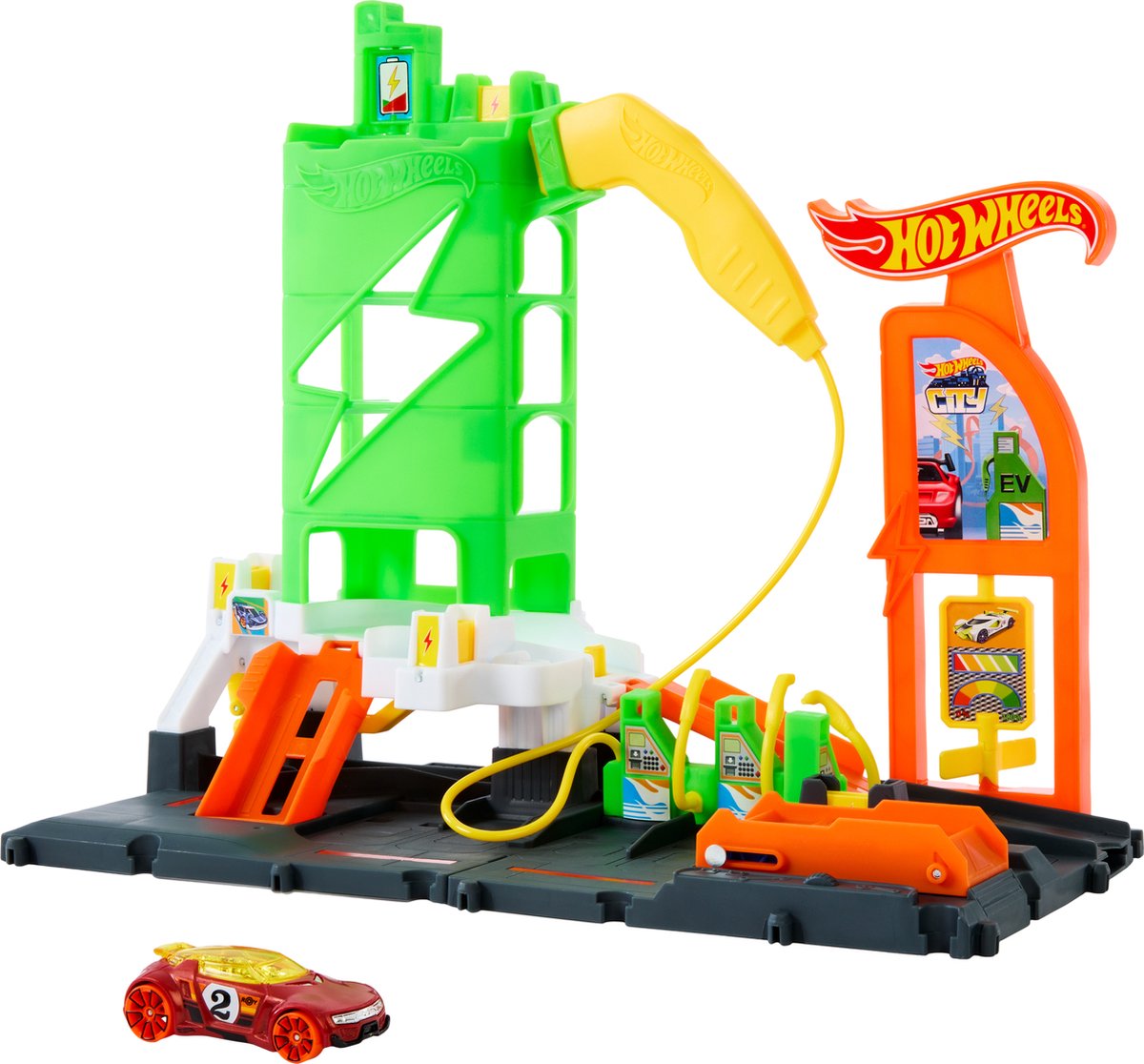 Hot wheels supersnel tankstation