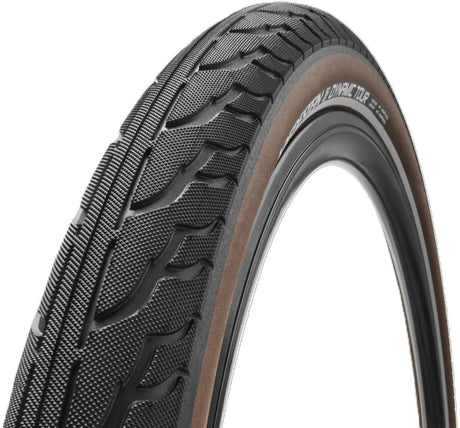 Vredestein buitenband dynamic tour 50-622 zwart bruin refl