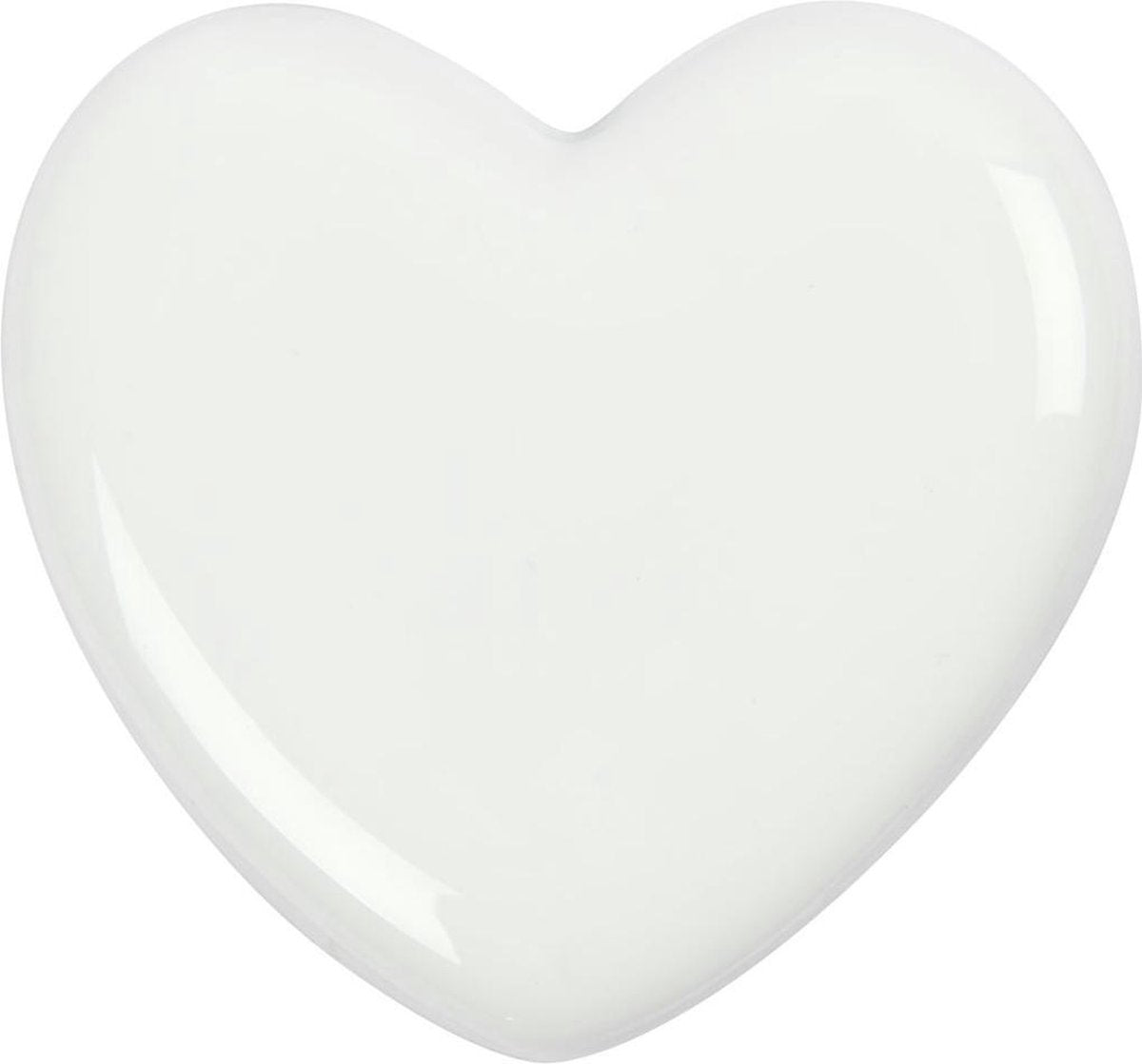 Creativ company http: www.cchobby.nl hart-afm-6-5x6-5-cm-dikte-10-mm-wit-1-stuk