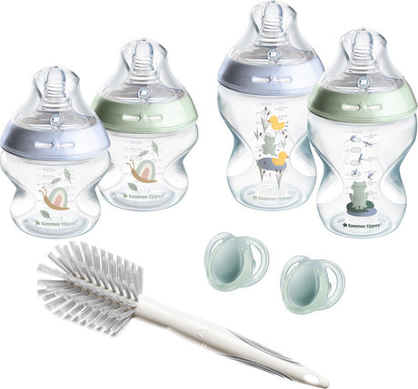 Tommee tippee natural start babyflessen startersset - flessen van 150 ml en 260 ml voor pasgeboren baby's 0m+ - blauw