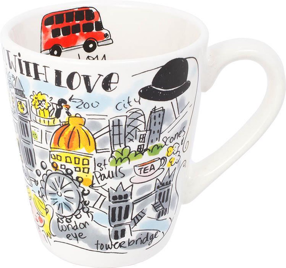 Blond amsterdam city londen mok - 350 ml
