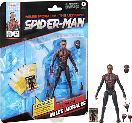 Hasbro miles morales: the ultimate spider-man marvel legends action figure ultimate miles morales 15 cm action figuur