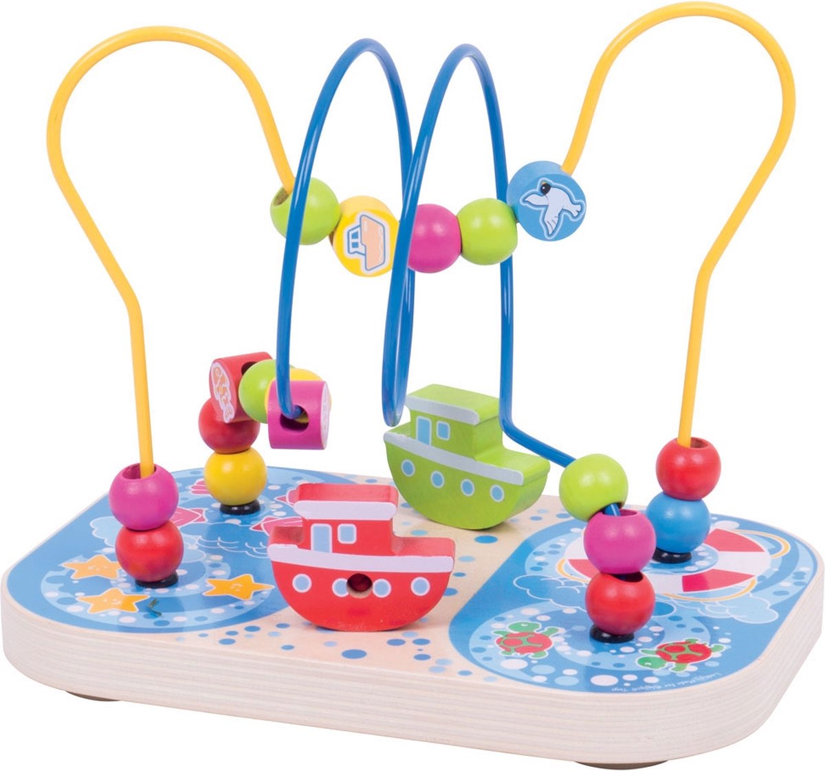 Bigjigs toys kralenframe marine zee bb127