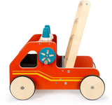 Small foot - houten loopwagen brandweer