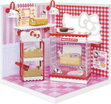 Miniverse make it mini spaces™ hello kitty® - knutselset - bouwpakket- maak je eigen mini hello kitty bakkerij