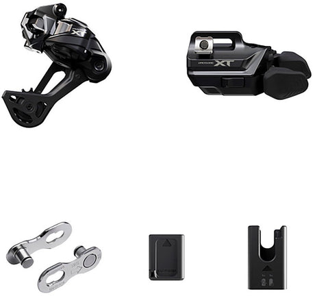 Shimano m8250 xt di2 i-speec rd-sgs sw-ir upgradekit zilver