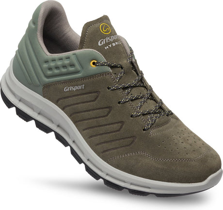 Grisport nova low men heren wandelschoenen - green