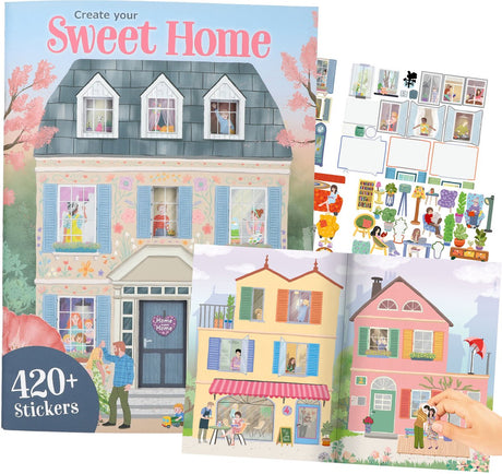 Depesche - create your sweet home stickerboek