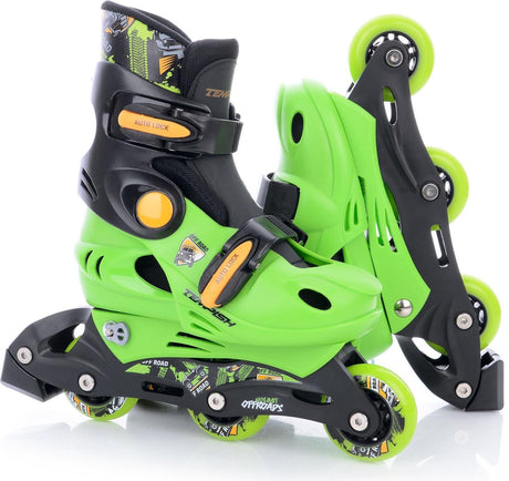 Tempish – baby skate set racer – inline skates – kinderen – verstelbaar – inclusief veiligheidsset – maat 26-29