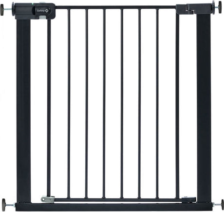Safety 1st easy close traphekje zonder boren - excl. verlengstukken - 73 t m 80 cm - metal black