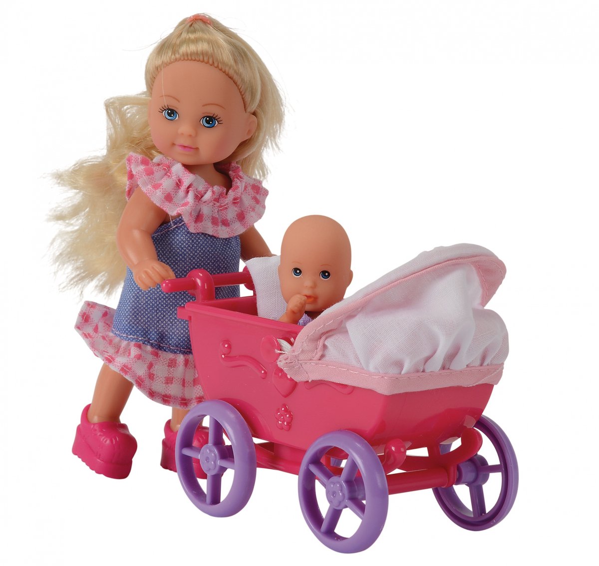 Evi love simba evi met poppenwagen