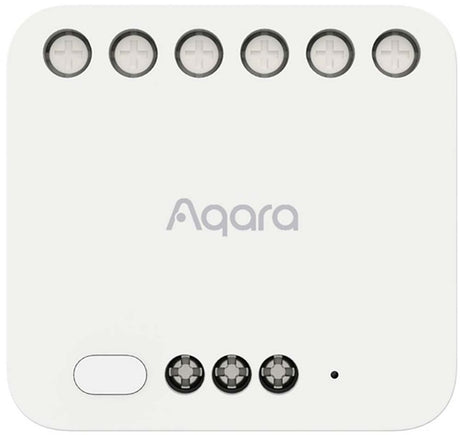 Aqara dual relay module t2 slimme inbouwschakelaar 2 kanalen zigbee matter