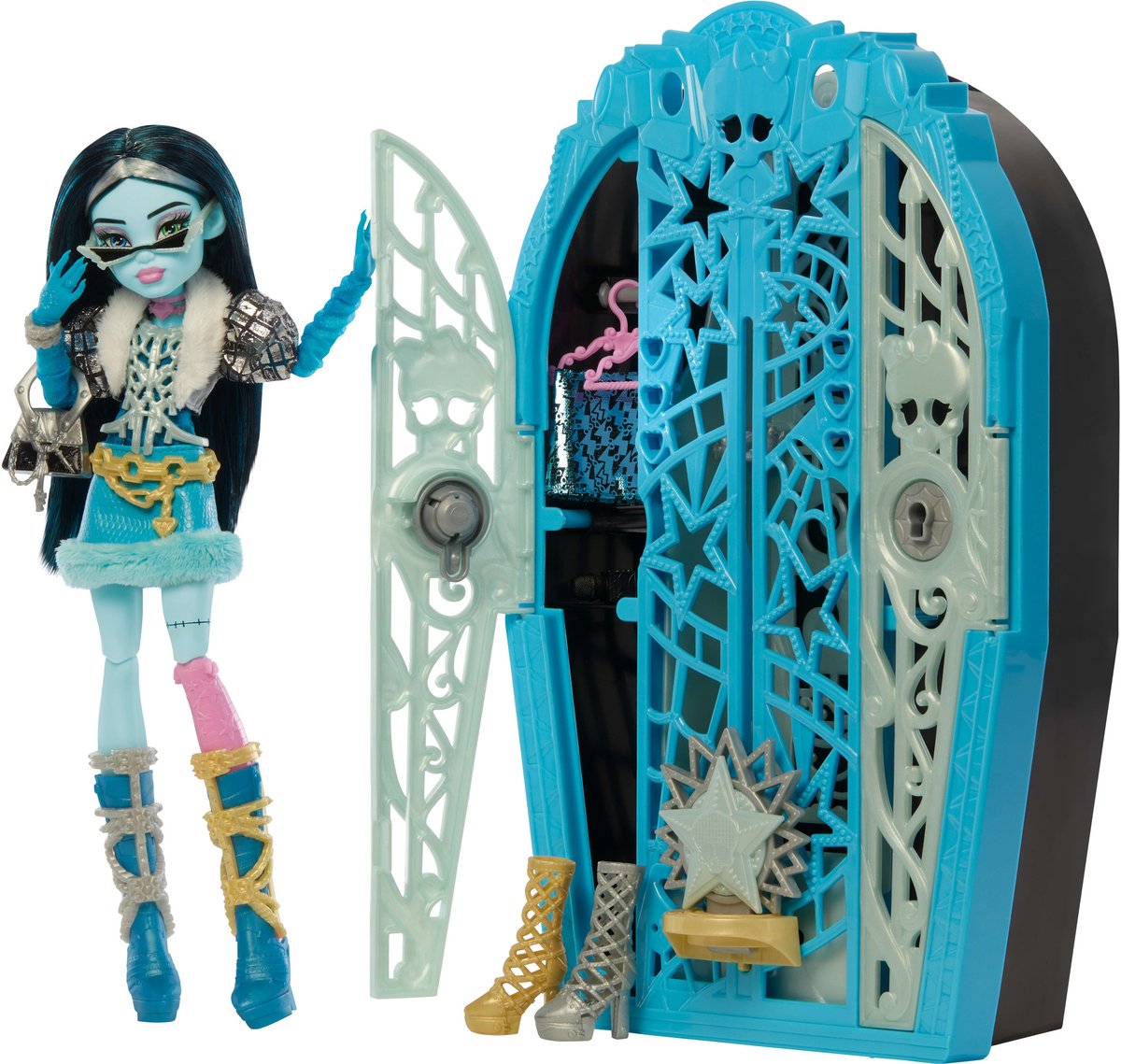 Monster high skulltimate secrets frankie stein pop
