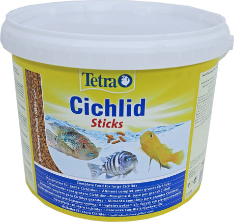 Tetra visvoer cichlid sticks emmer - 10 l