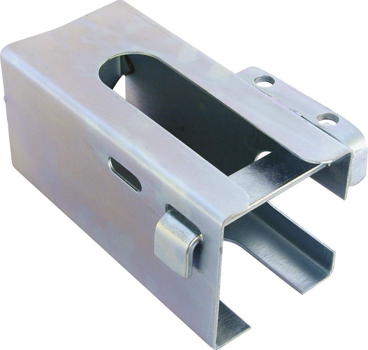 disselslot 24 x 11 x 11 cm staal zilver