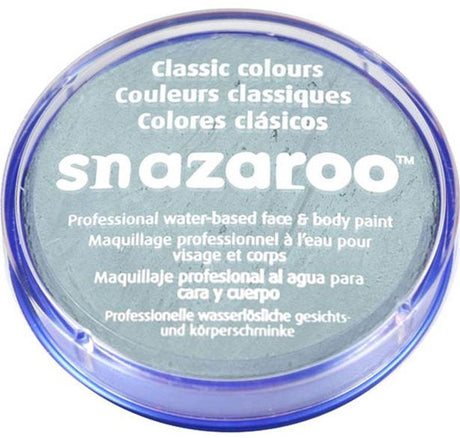 Snazaroo 1118222 - light grey - 18ml aqua schmink kinderschmink voor kinderen en volwassenen