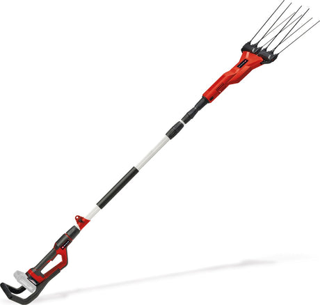 Einhell accu olijf- fruit oogsthark ge-fs 18 53 li solo - power x-change - 18 v li-ion - werkbreedte: 28-53 cm - lengte geleidesteel: 92 - 182 cm - incl. draagriem en wandhouder - excl. accu en lader