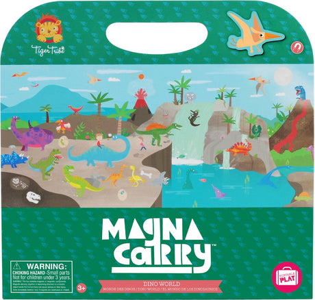 Tiger tribe magneetboek - dino world
