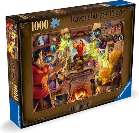 Ravensburger puzzel disney villainous: gaston - legpuzzel - 1000 stukjes