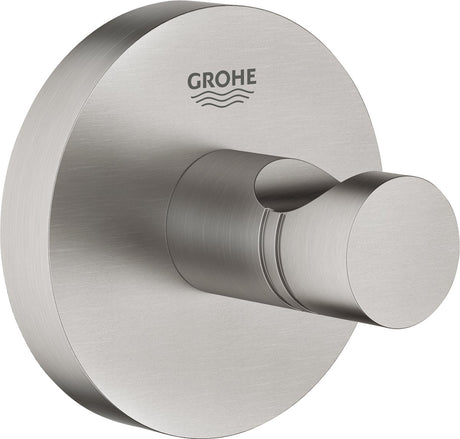 Grohe start haak - supersteel (rvs look)