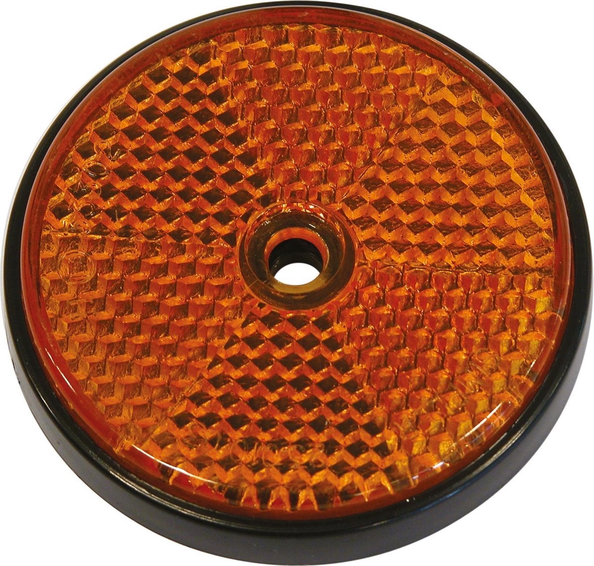 Carpoint reflectoren rond ø 70mm oranje - 2 stuks