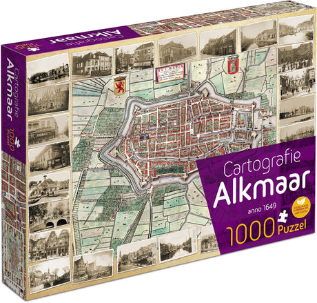 Tucker's fun factory cartografie alkmaar (1000) - legpuzzel