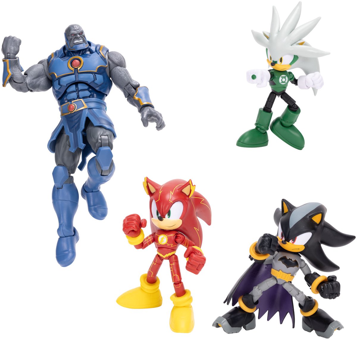 Jakks sonic dc 13 cm figuren kracht versus snelheid