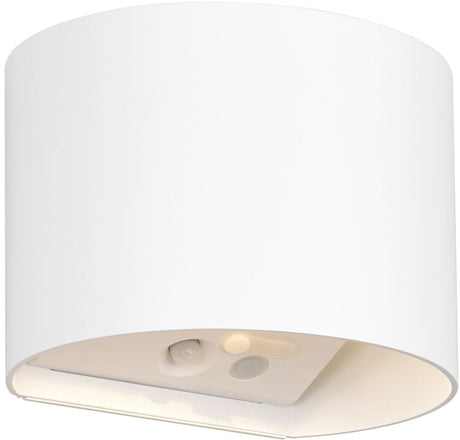Rl live your light reality genie - wandlamp - wit mat - incl. 2x smd 1 w - bewegingssensor - usb-aansluiting - verlichting omhoog en omlaag - wandmontage - oplaadbaar - rl now - buitenverlichting - ip44