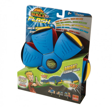 Goliath phlat ball flash led - groen - bal -